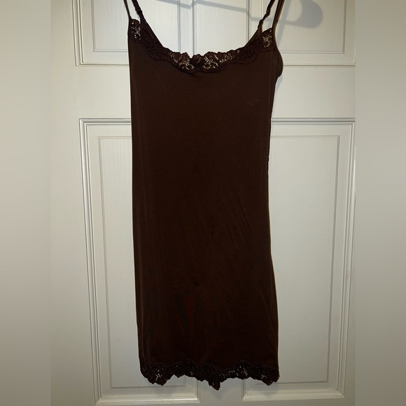 Sold out Brown lace Skims dress - Picture 1 of 3